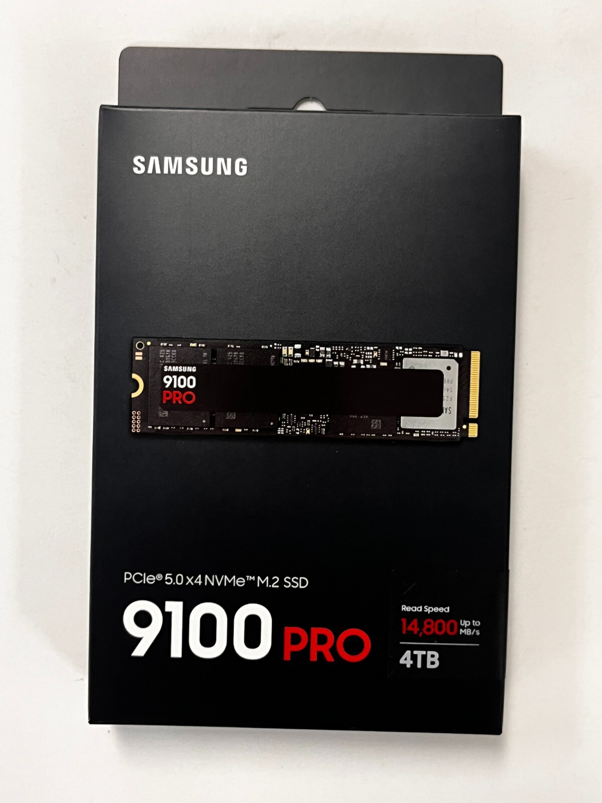 NEW SAMSUNG SSD 9100 PRO 4TB PCIe 5.0x4 M.2 2280 MZ-VAP4T0B/AM