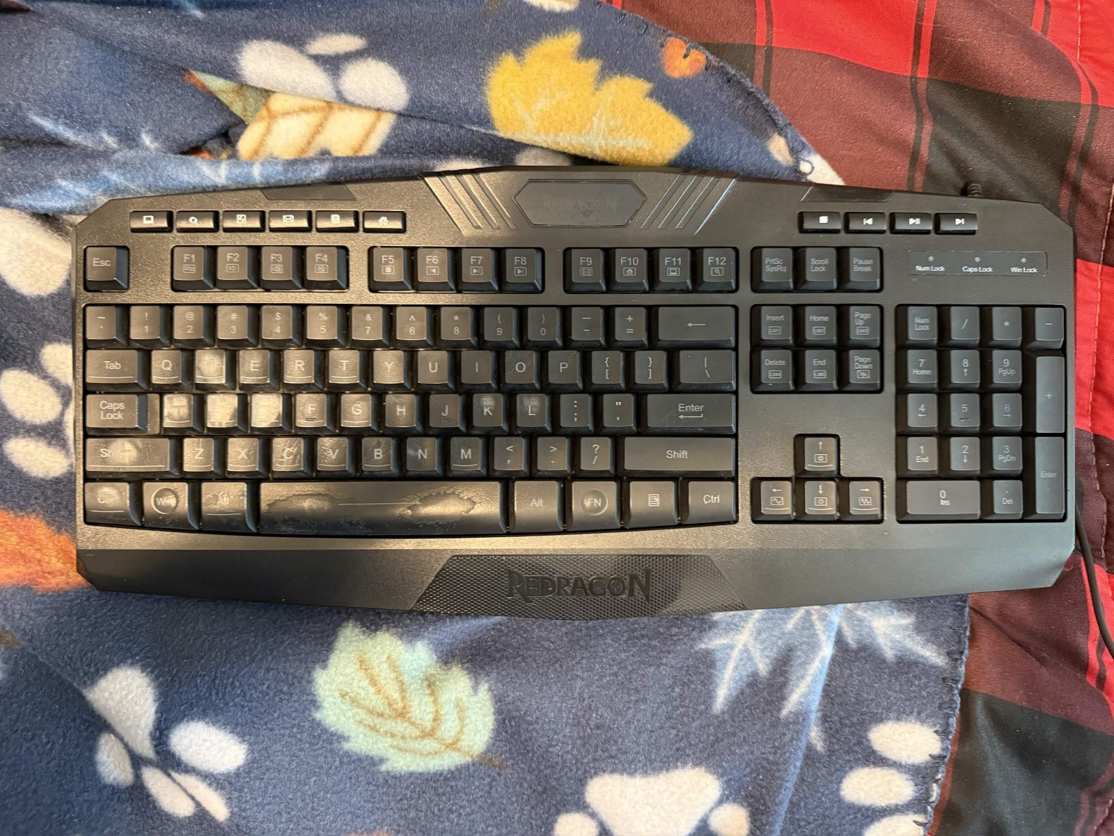 Redragon Vajra (S101) Wired RGB Keyboard USED