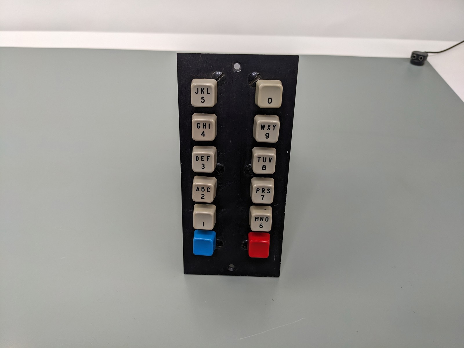 VTG 12-Key Mechanical Keyswitch Module (2 x 6) Industrial, Telco, Telephone