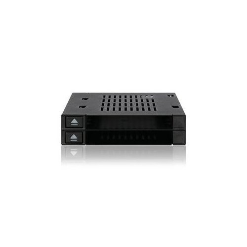 Icy Dock FlexiDOCK MB522SP-B Drive Enclosure Internal - Black (mb522spb)