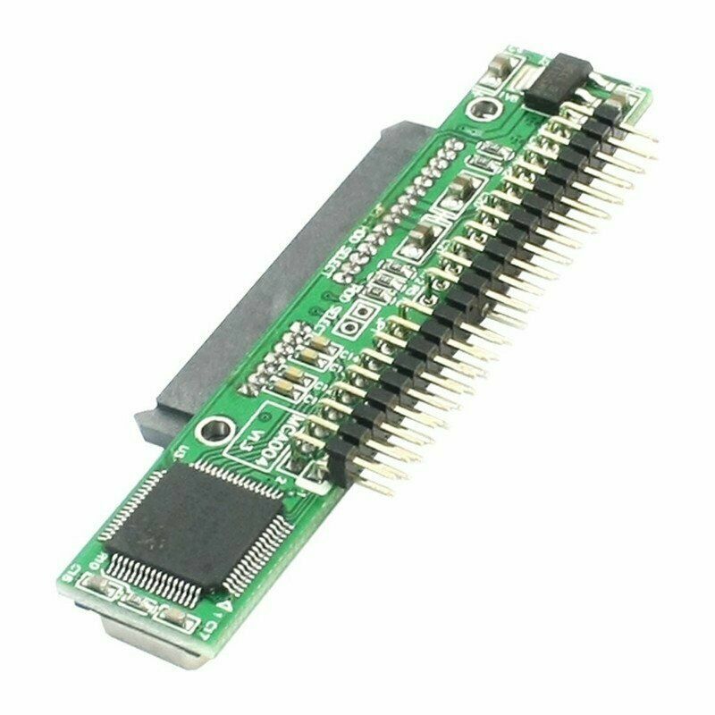 NEW Converter 2.5" Male IDE To 7+15 Pin Female SATA HDD SSD Adapter for Laptop