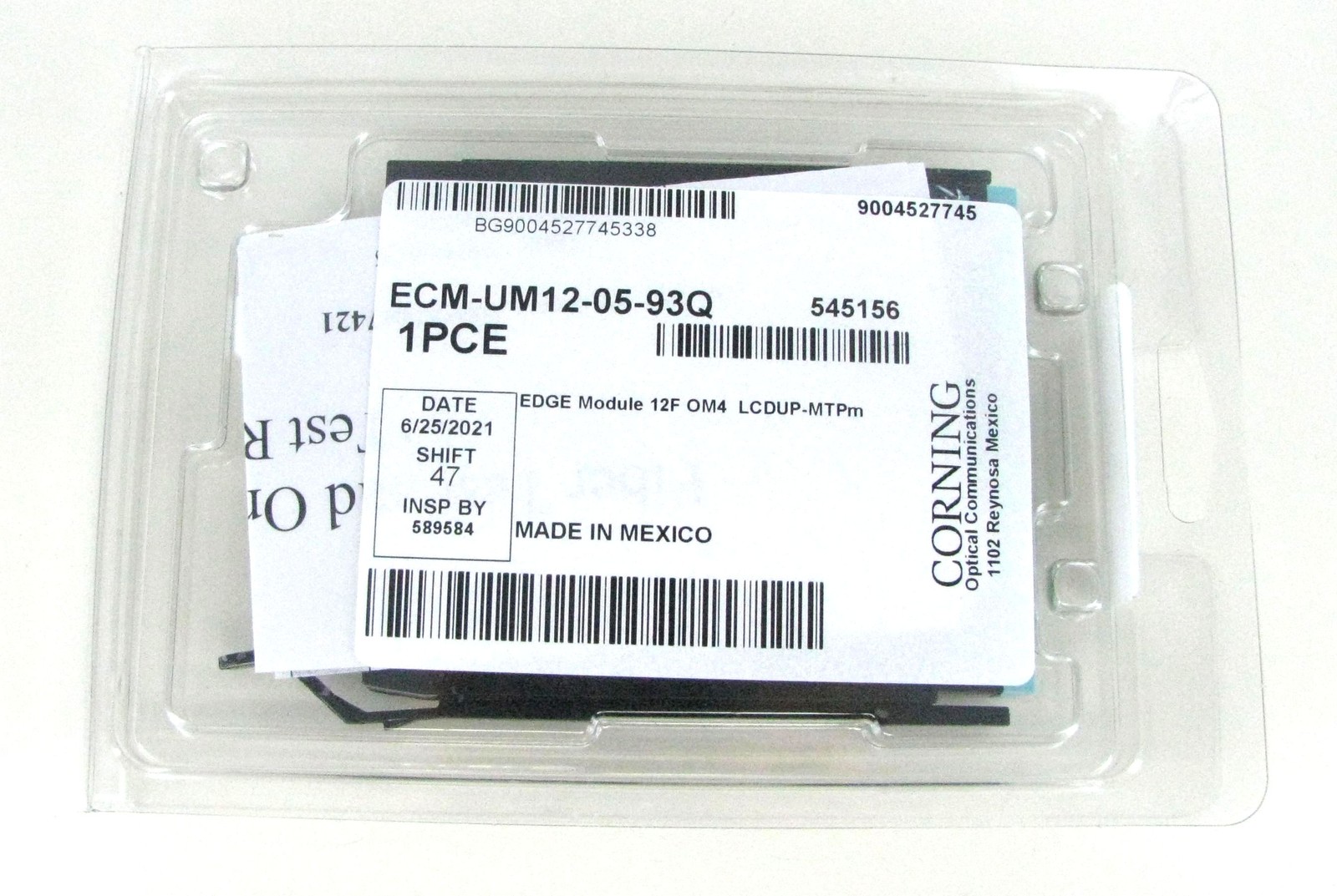 Corning ECM-UM12-05-93Q 12-Fiber Pretium Edge Module LC Duplex to MTP ~STSI