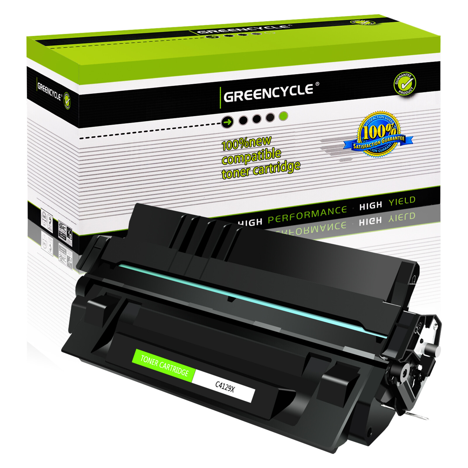 Compatible For HP LaserJet 5000gn 5100 - HY Black Toner cartridge C4129X 29X