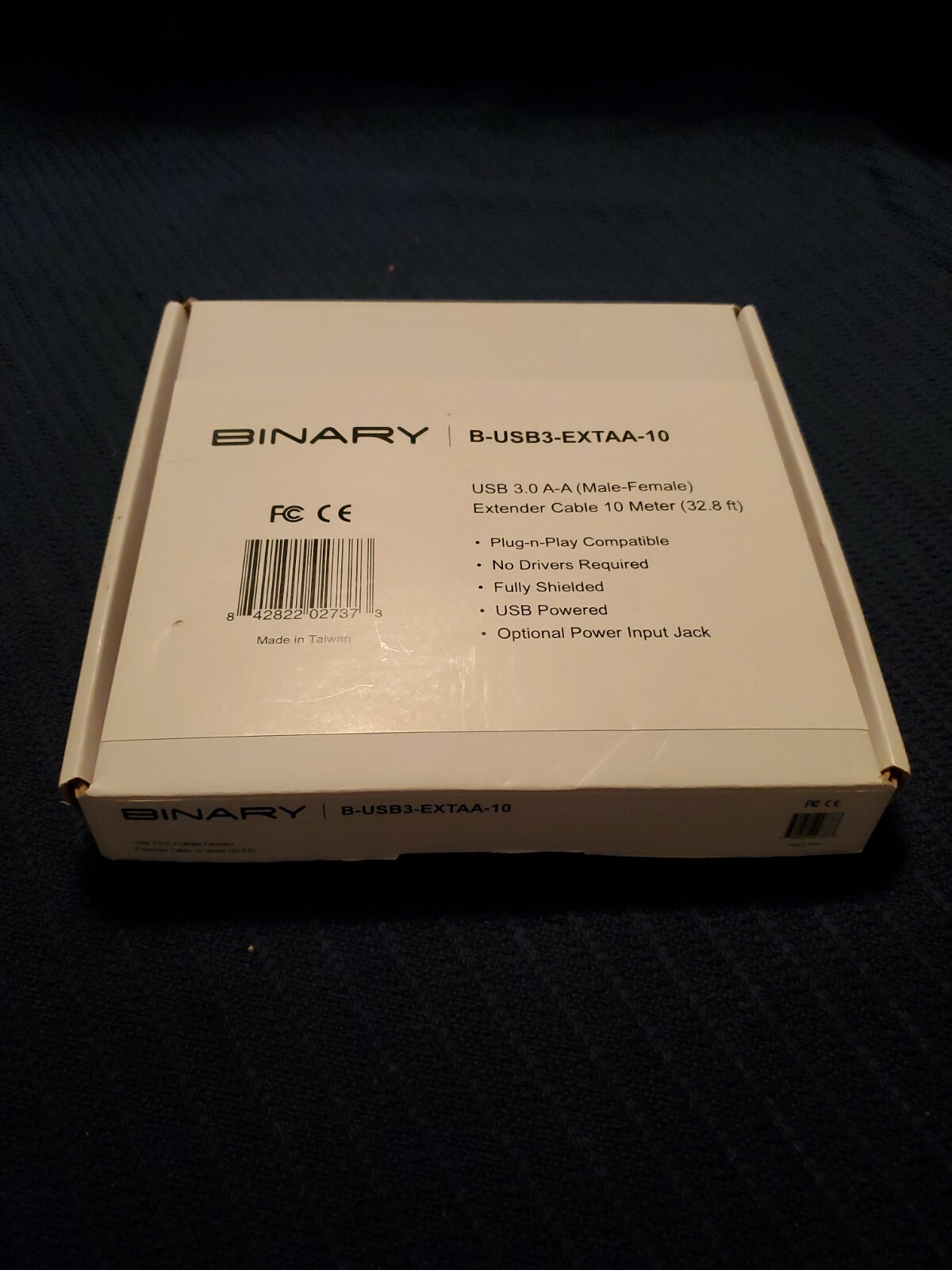 Binary B-USB3-EXTAA-10 Extender Cable 10 Meter/32.8 ft. NEW