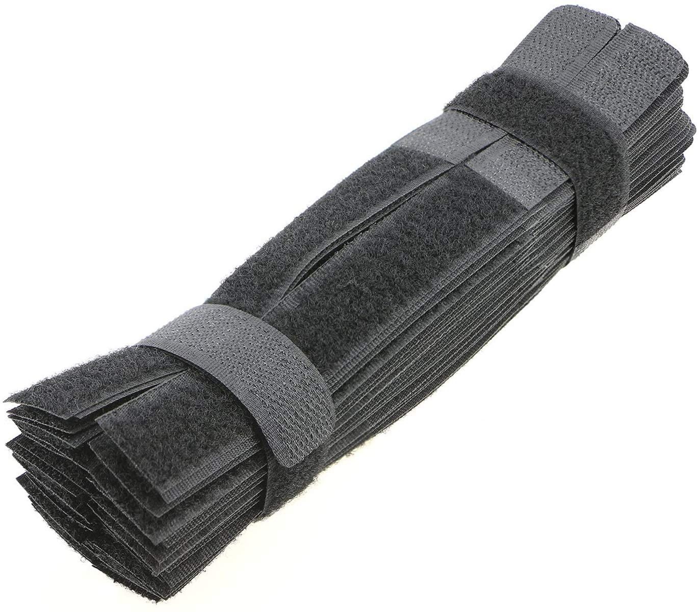 PASOW 50pcs Cable Ties Reusable Fastening Wire Organizer Cord Rope Holder 7 Inch