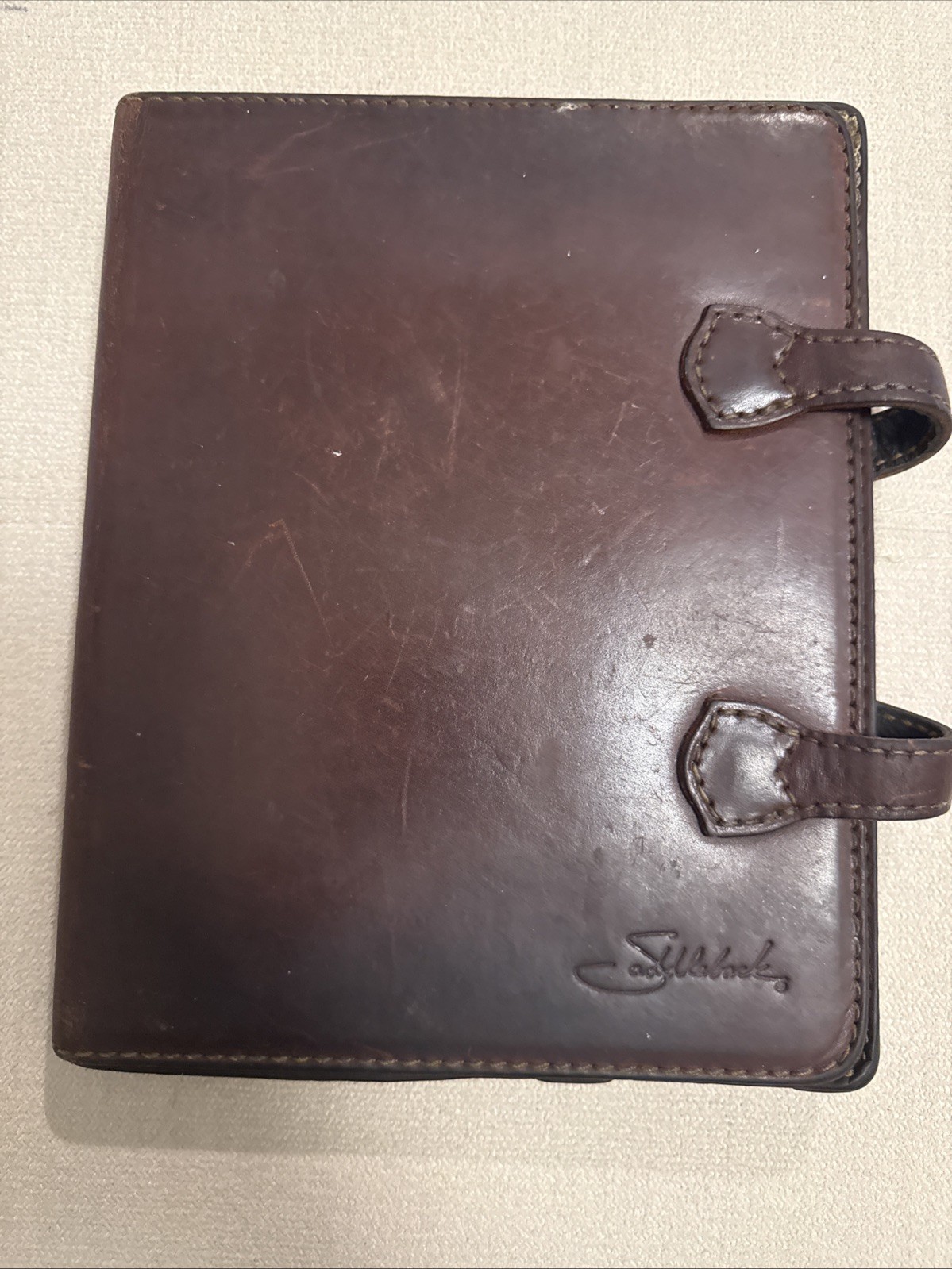 Handcrafted Saddleback Leather - Tablet / iPad Case 8" x 10" Distressed