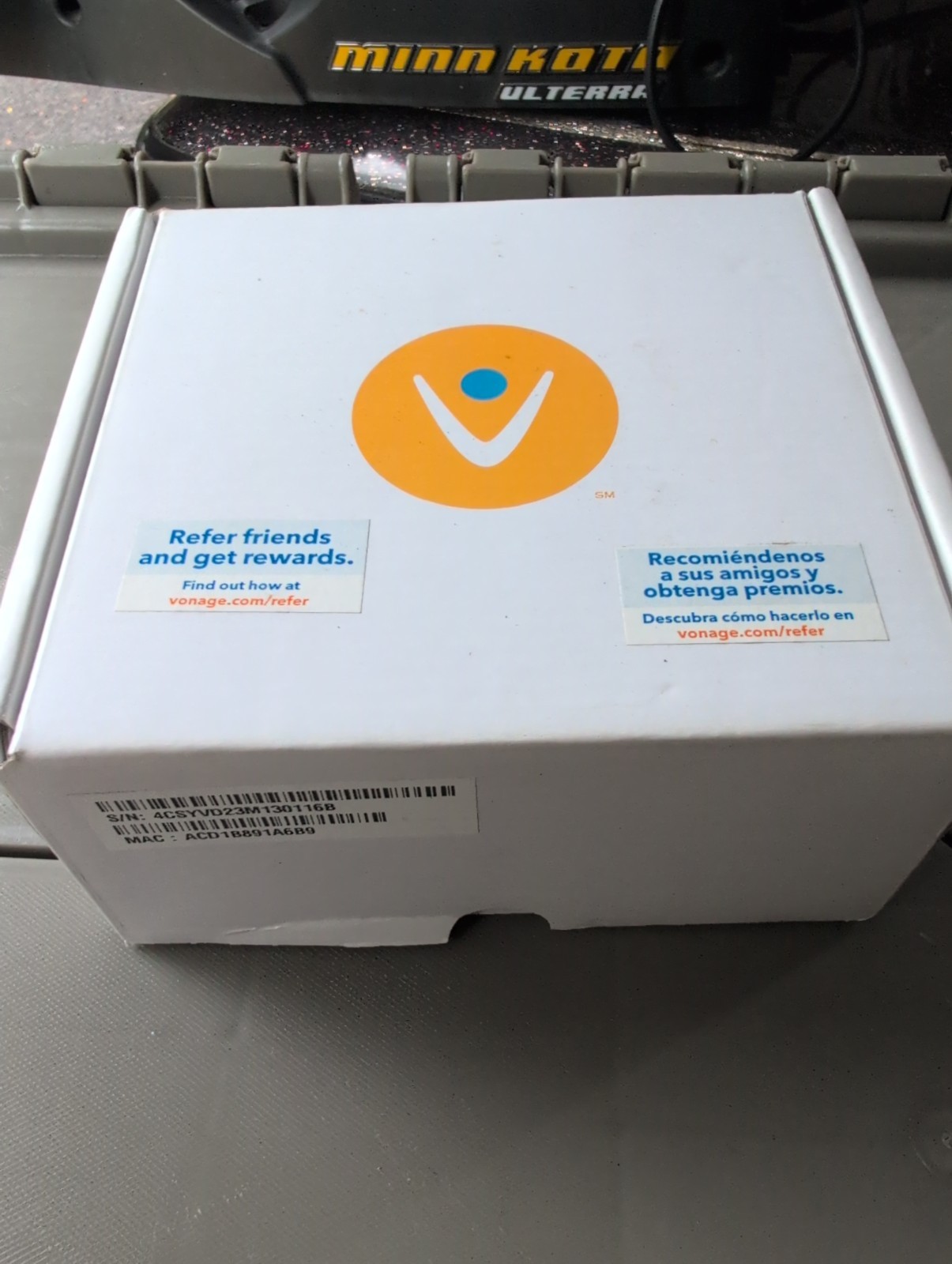 Vonage VDV23-VD Digital Internet Phone Service Adapter VOIP Router