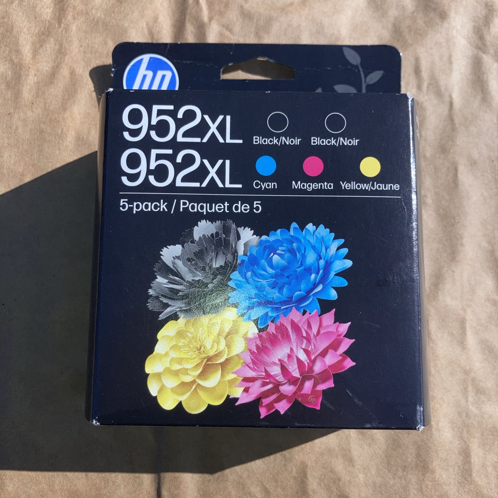 -BRAND NEW/SEALED- Genuine HP 952XL Ink Cartridge 5 Pack -EXP 12/27