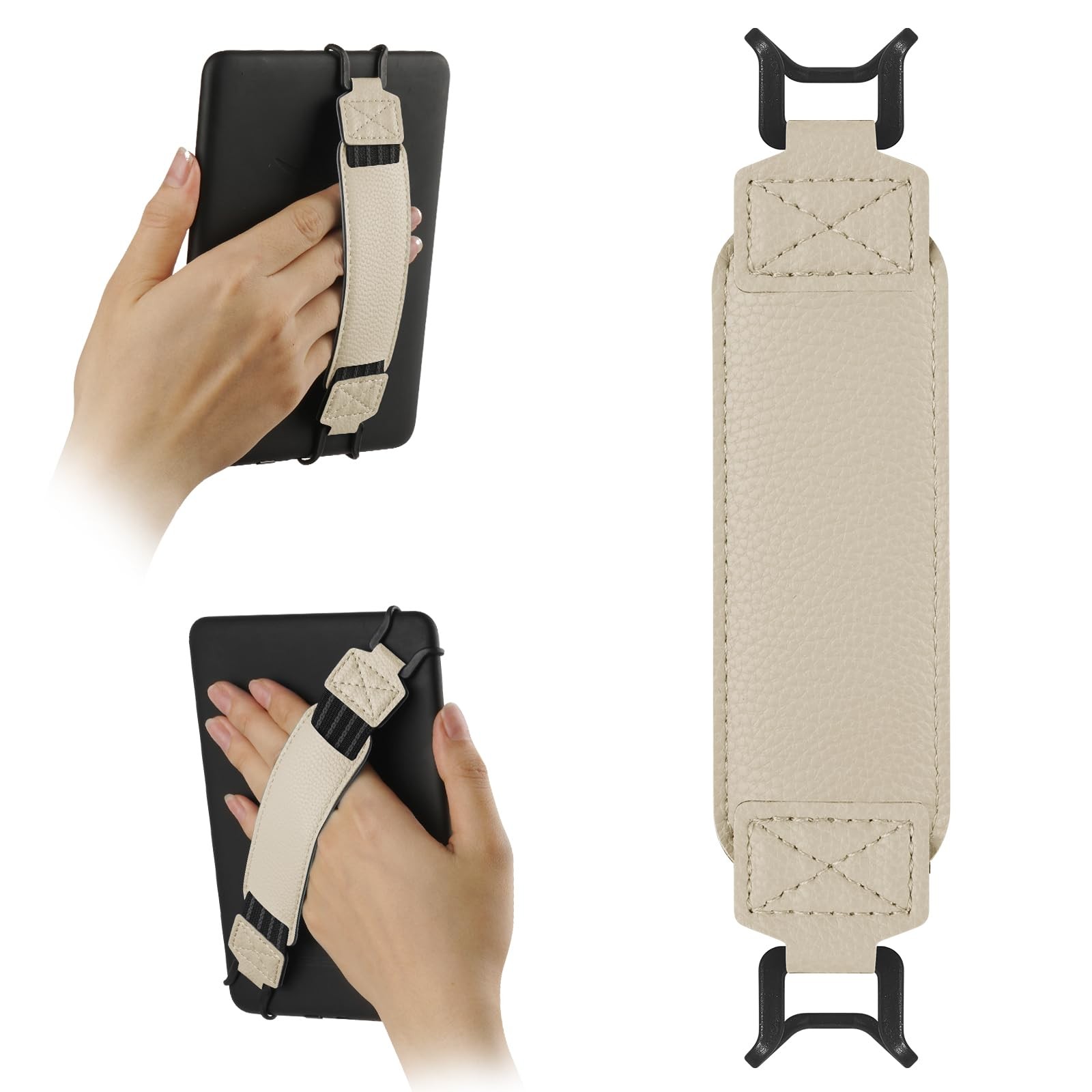 HoYiXi Universal Soft Hand Strap for 6-7 Inch eReader Tablet inch, White