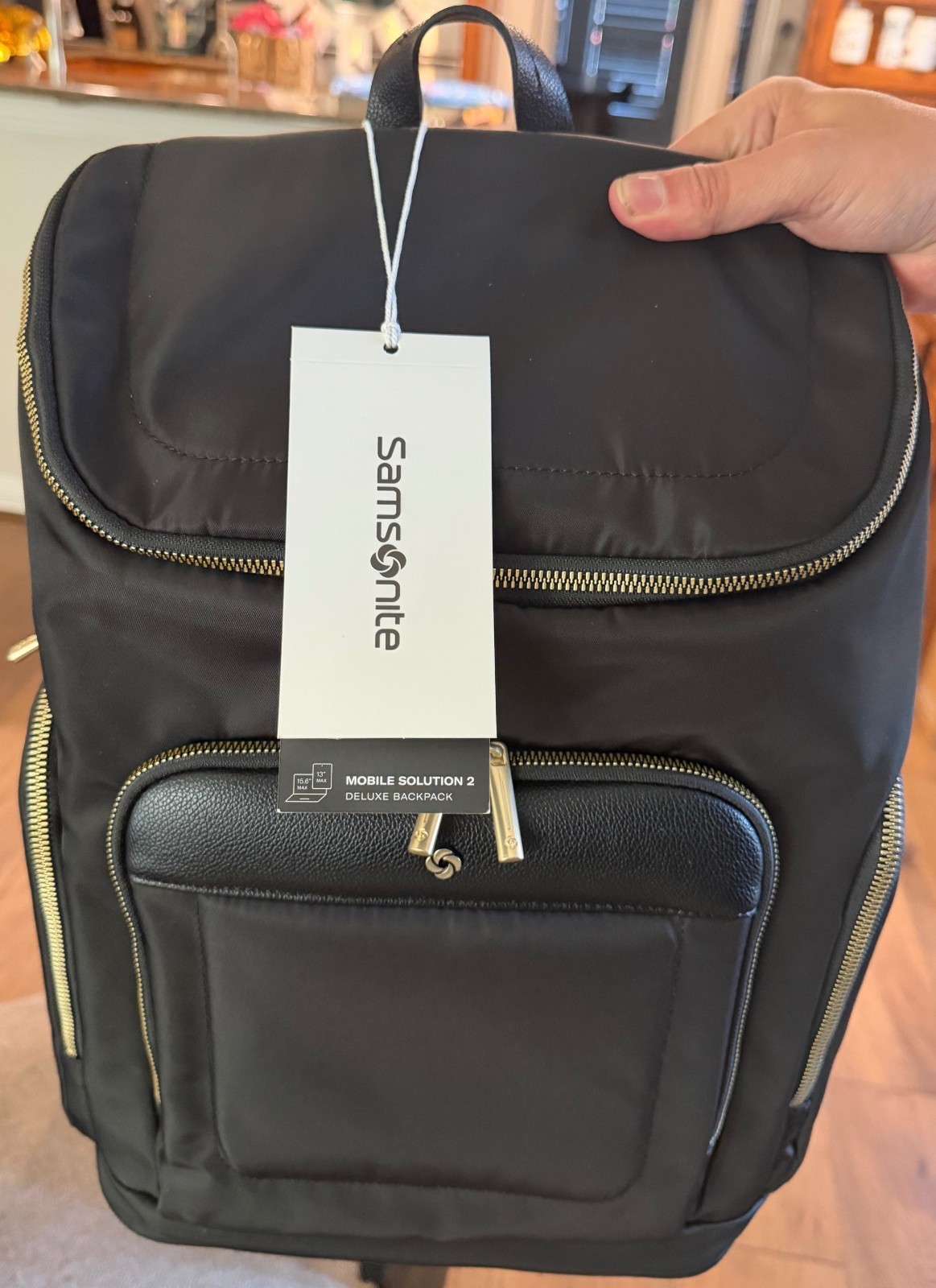 Samsonite Mobile Solution 2 Deluxe Backpack Black (New with Tags)