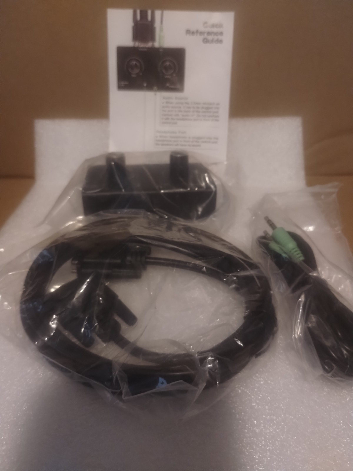 Klipsch ProMedia 2.1 Replacement Control Pod with Bluetooth & Cables  New Sealed