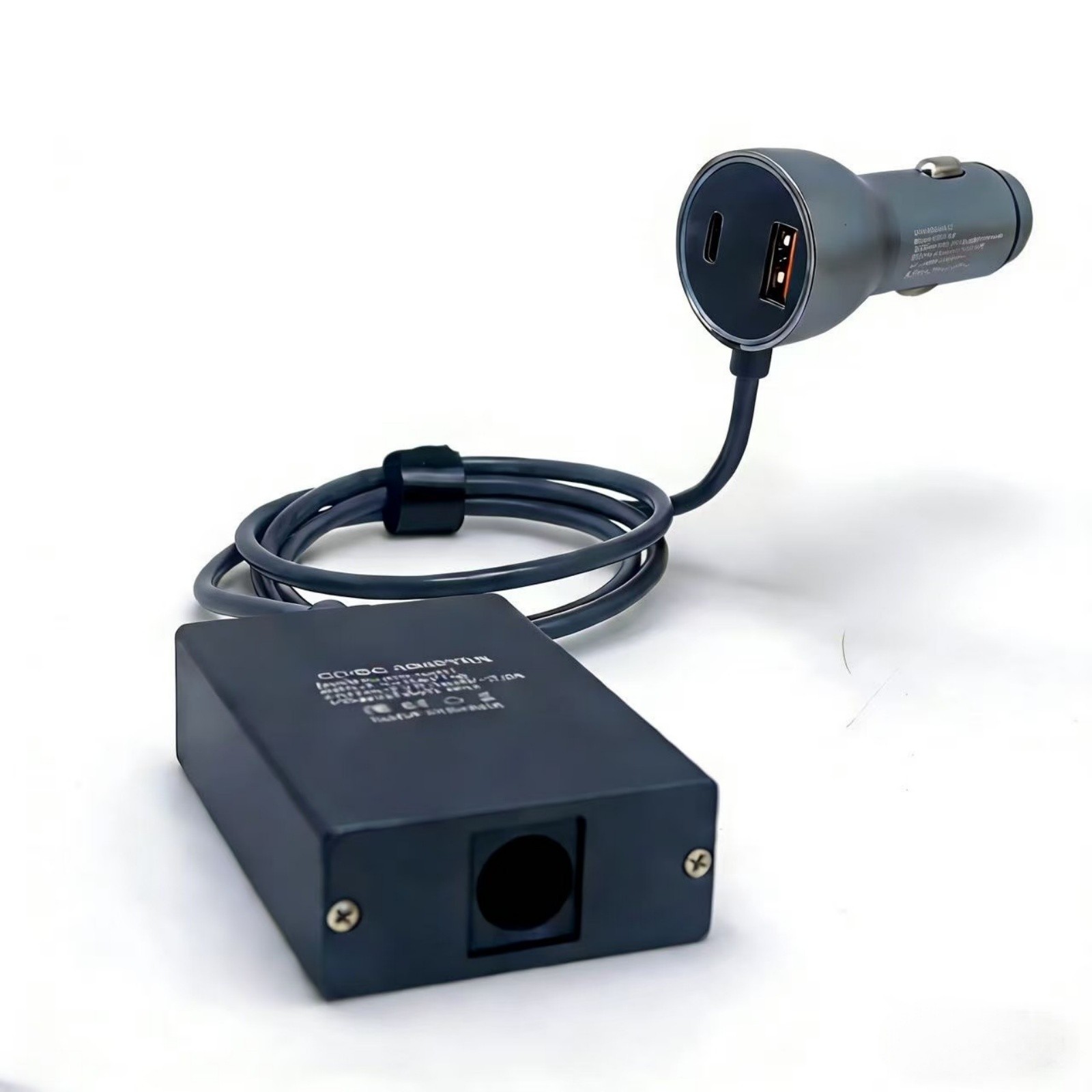 30V 2A Step Up Converter Adapter for Starlink Mini 3in1 Cigarette Lighter 3.3Ft