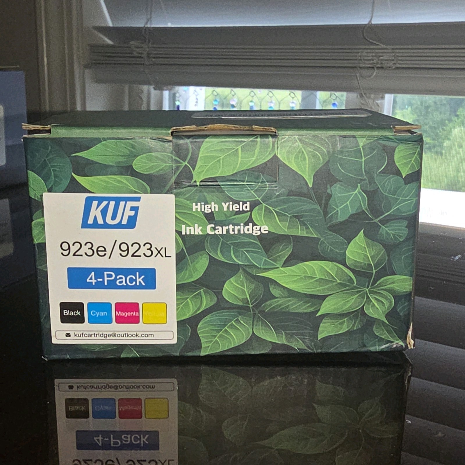 KUF 923e/923XL Compatible High Yield Ink Cartridges for HP - 4 Pack CMYK