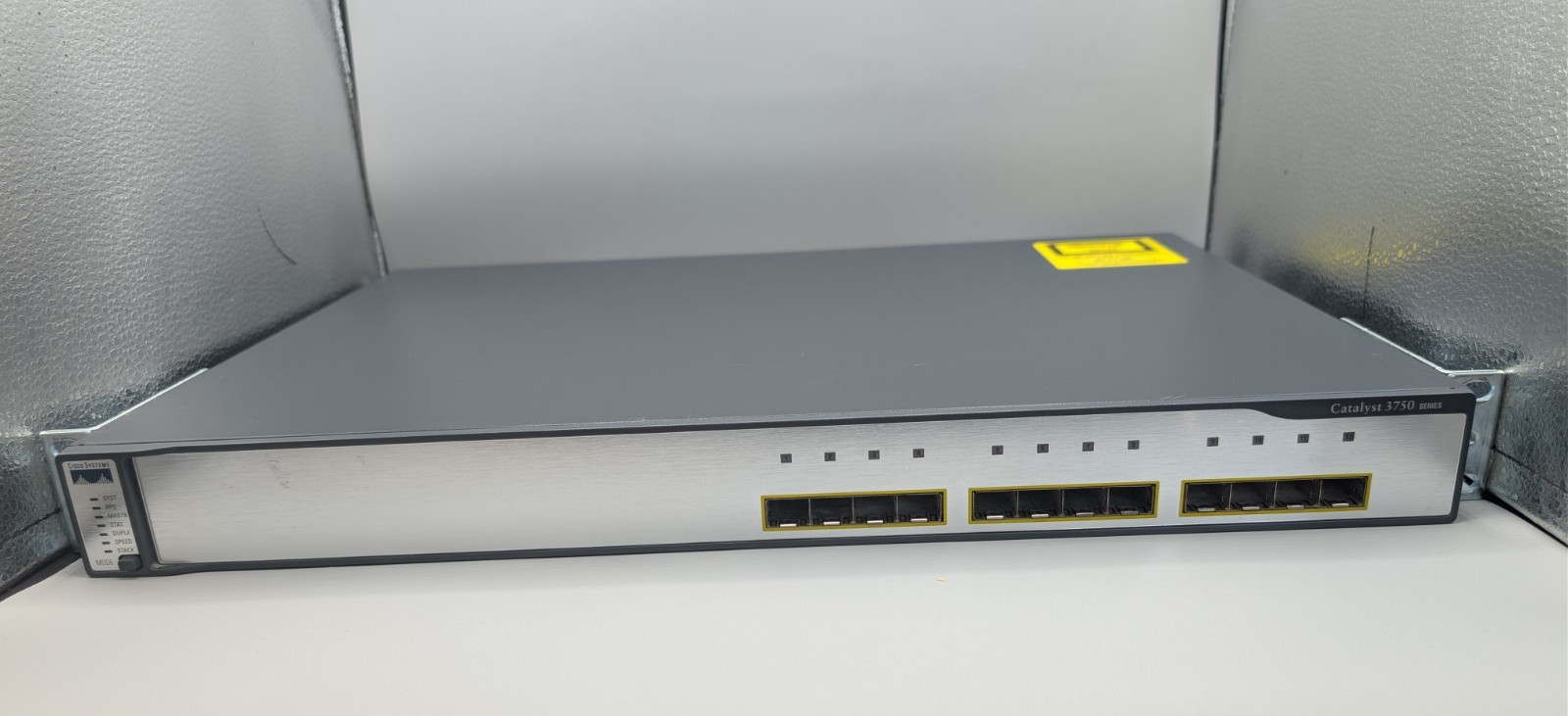 Cisco Catalyst WS-C3750G-12S-S-SERIES 12 PORT