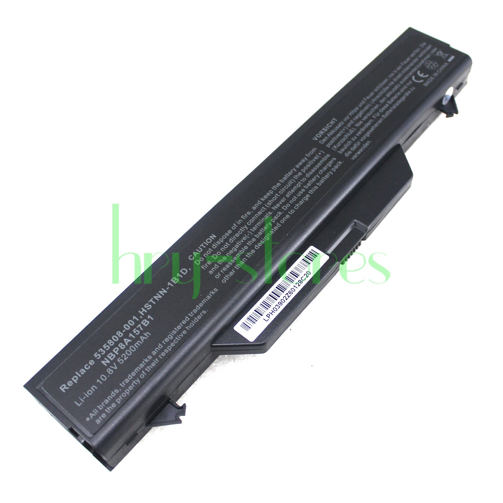 6Cells Battery For HP ProBook 4510s 4515s/CT 4710s/CT HSTNN-OB89 535808-001