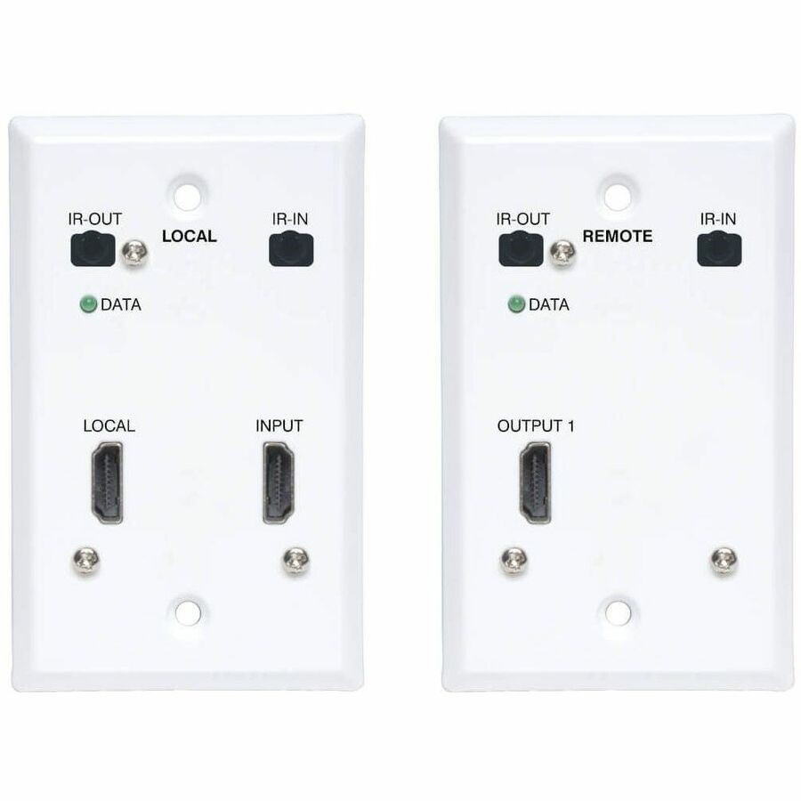 Tripp Lite HDMI Over Cat6 Extender Kit Wallplate Transmitter Receiver B127A1A1