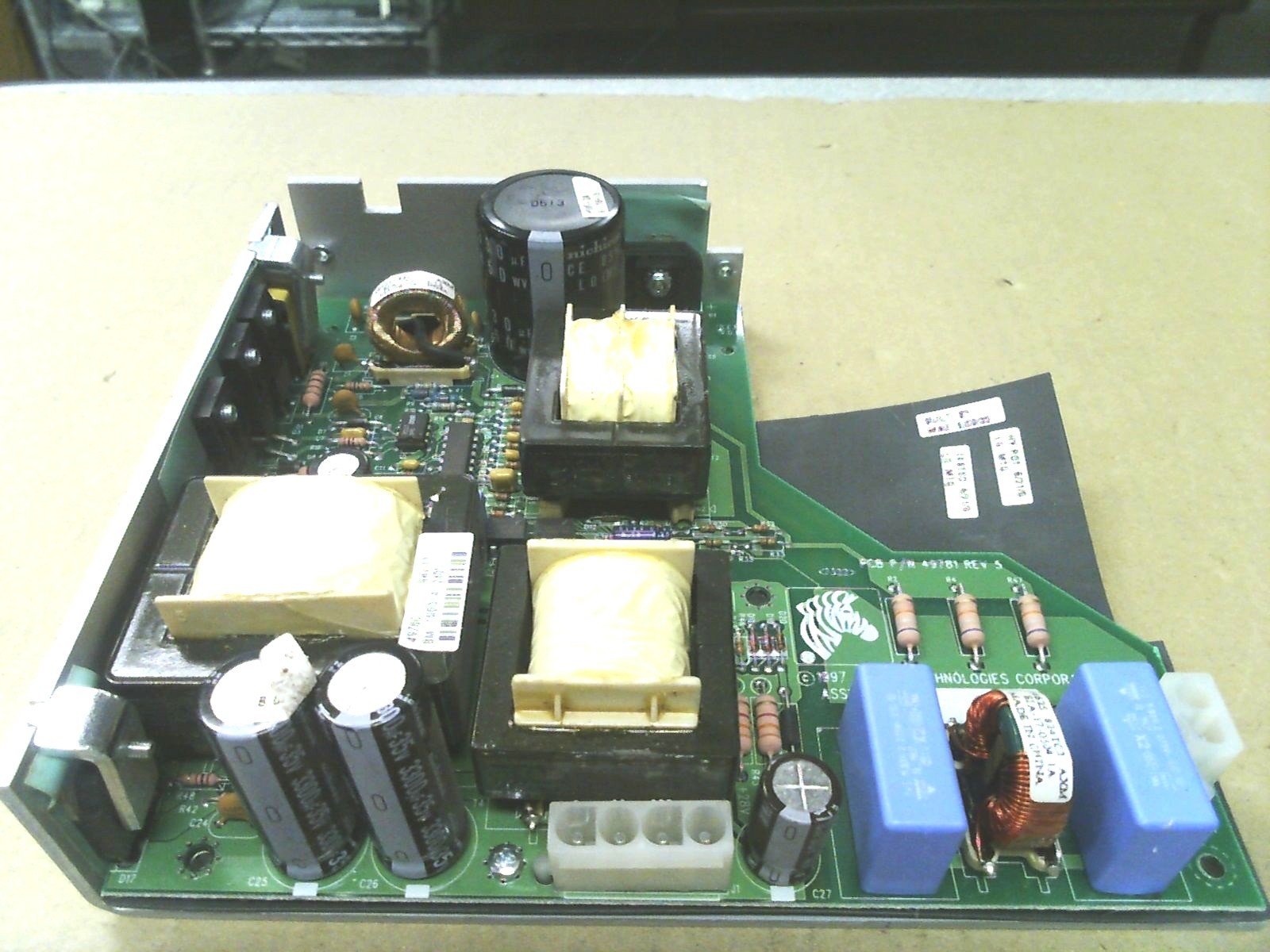 Zebra Technologies 49780 Rev 11 Power Supply Board PCB 49781