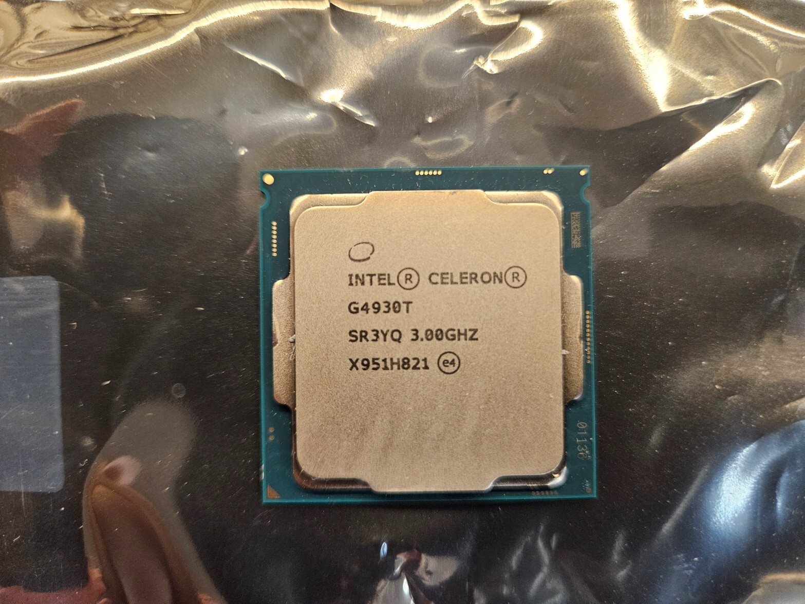 Intel Celeron G4930T CPU 3.0 GHz 2-Core 2MB 35W Processor