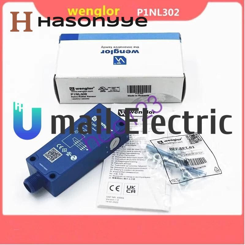 1pcs Wenglor P1NL302 Mirror Reflection Photoelectric Sensor DHL/FedEx