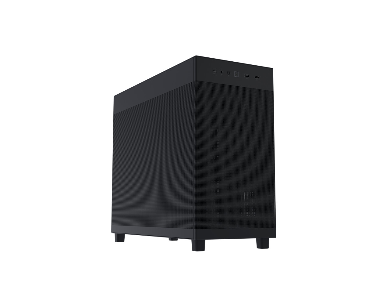 ASUS Prime AP303 Black Edition Mesh-Panel 44-Liter ATX PC case, structural GPU