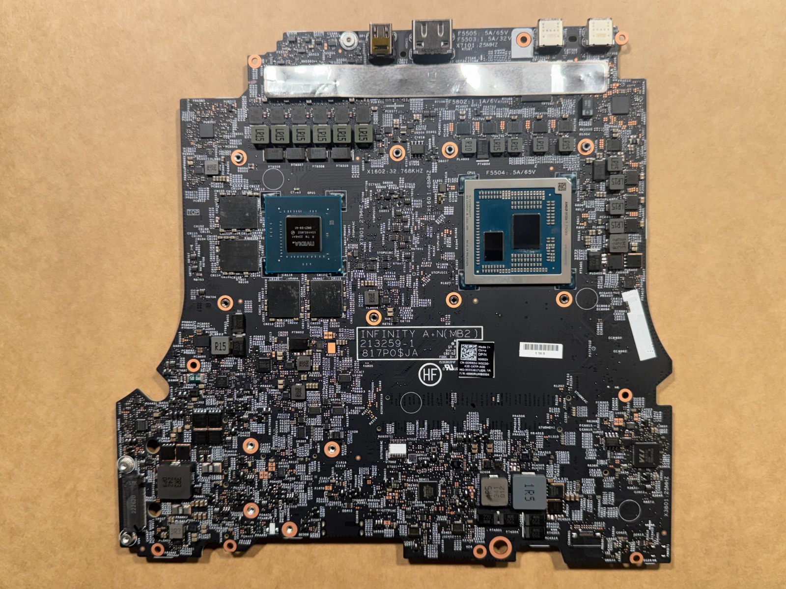 NEW Dell Alienware M16 R1 M18 R1 Motherboard Ryzen 7 7745HX RTX 4060 8GB DRR5V