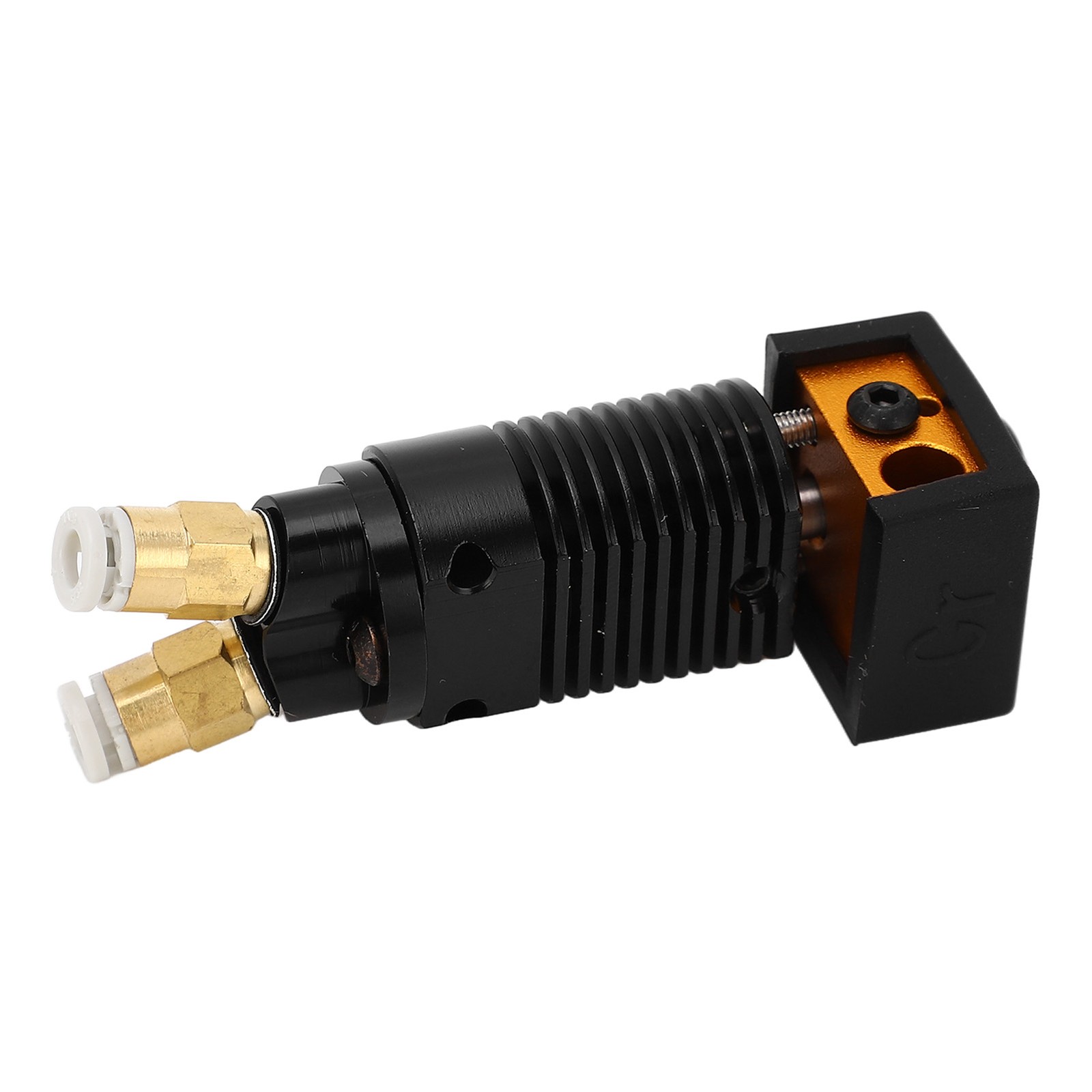 2-in-1 Out Extruder Head Aluminum Alloy For 3D Printer Replacement