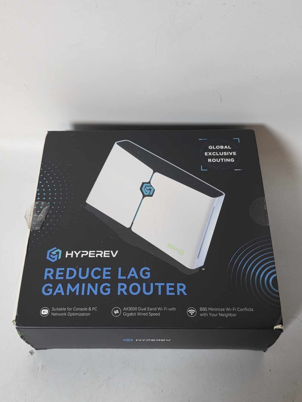 HYPEREV Reduce Lag Gaming Dual Band Home Router (Open Box)