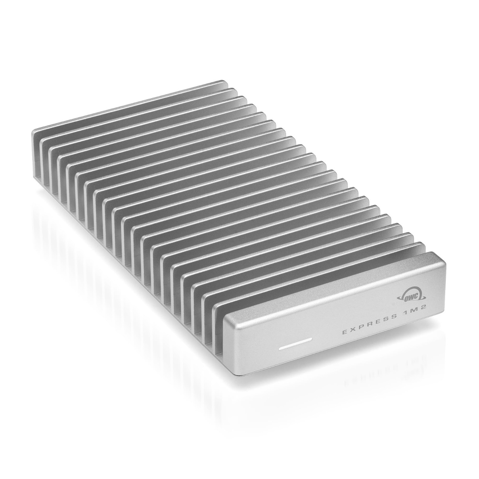 OWC 1TB Express 1M2 Portable External NVMe SSD USB4, Aluminum Heat Sink