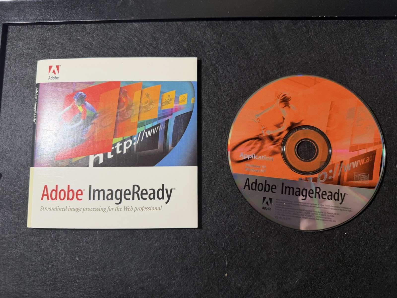 Adobe ImageReady Software Vintage 1.0 Education Version