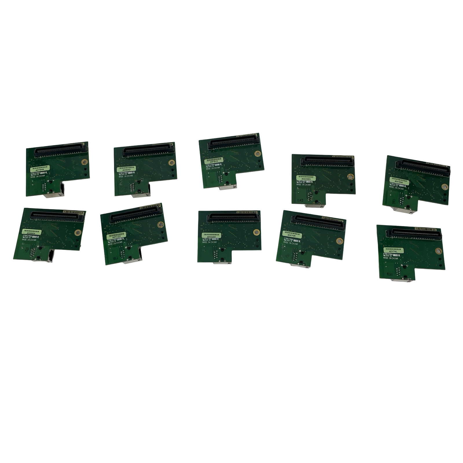 LOT OF 10 Intermec EasyLan 1-971145-001 Ethernet Network Board PM4i PX4i #U6157