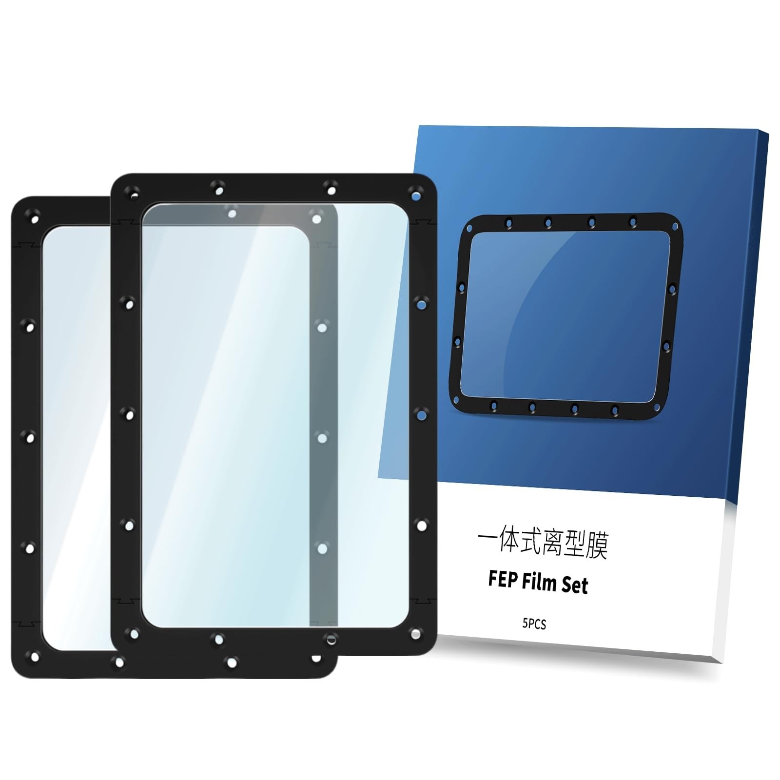2PCS FEP Release Films for 3D Printers, 173x115.4mm, Upgrade Resin Vat Accessory