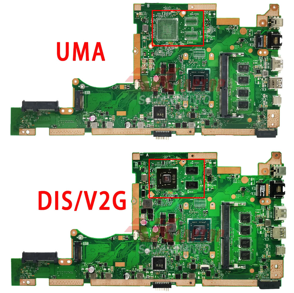 X505BP Notebook Mainboard For Asus X505BP K505B X505B X505BA A580B X505BAB