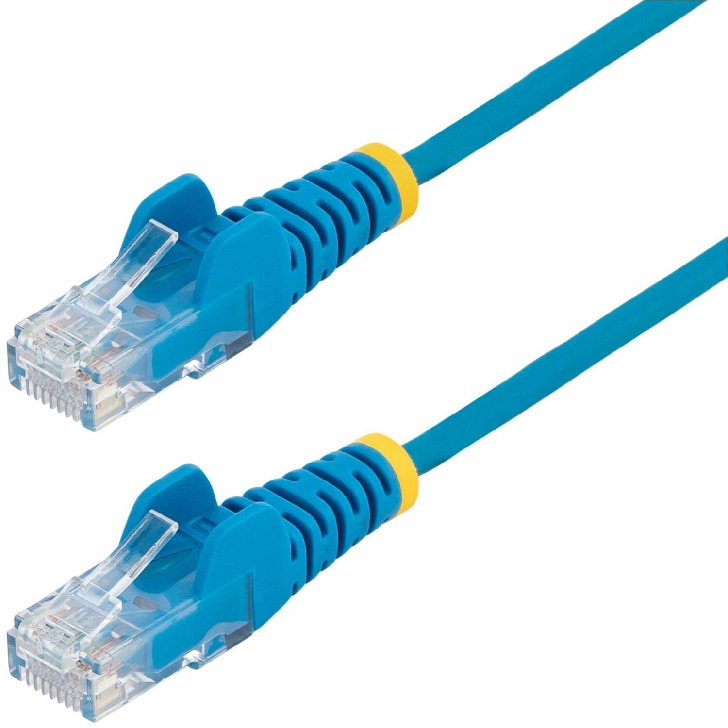 StarTech N6PAT1BLS 1ft Slim CAT6 Cable Blue Snagless RJ45