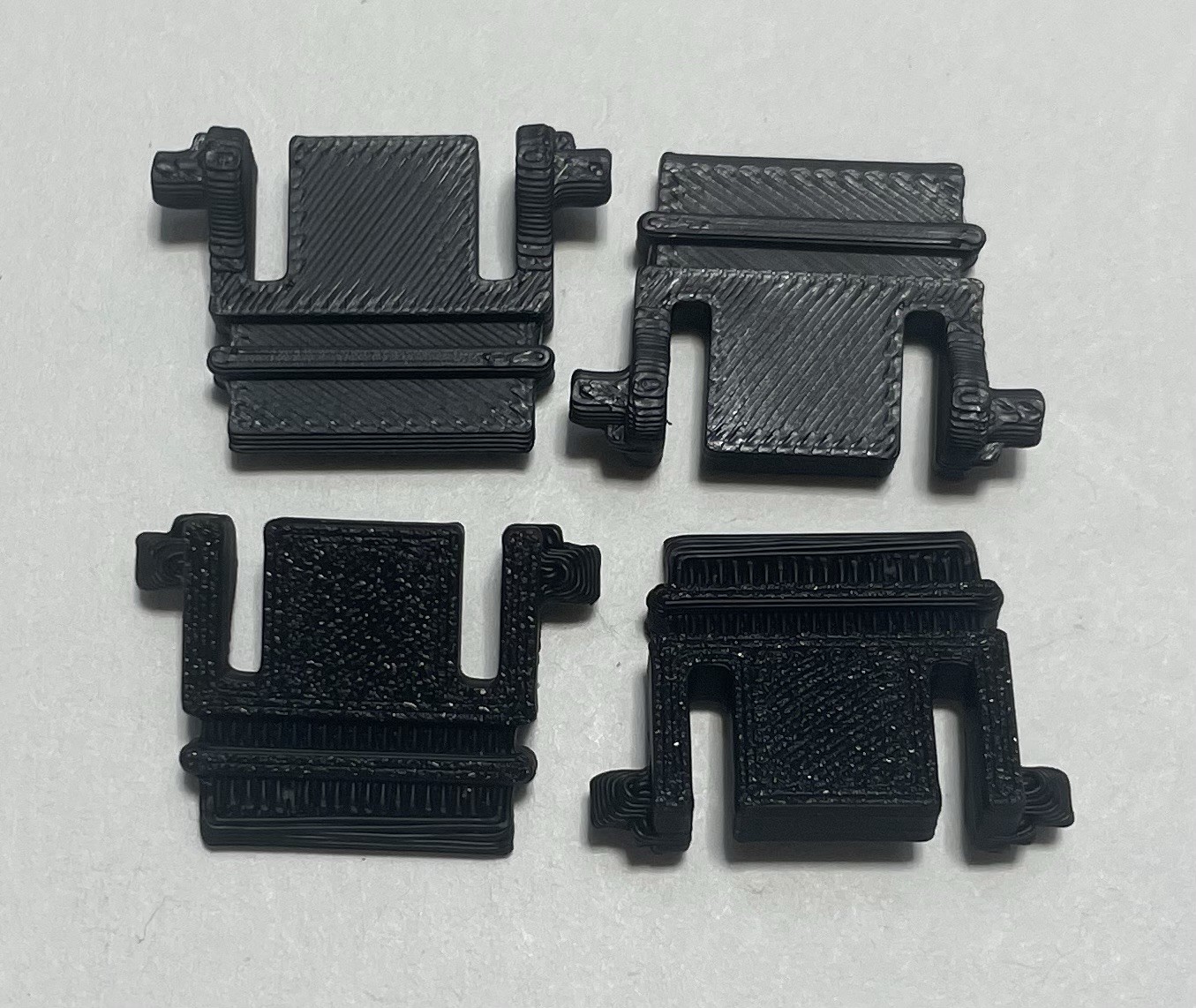 3D Printed Kemove K61 Snowfox Keyboard Replacement Feet PETG 4-Pack