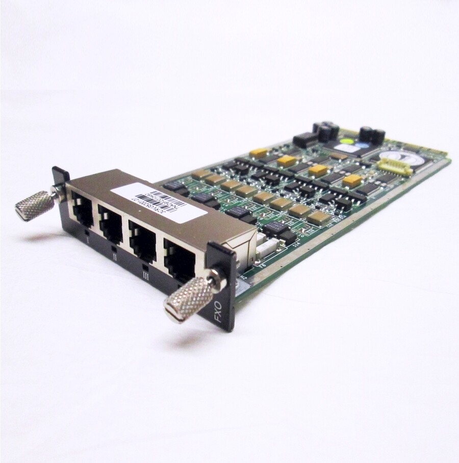 3COM VCX Connect 100  4 Port FXO Card ( NBX, HP ) 3CRVG52001-07