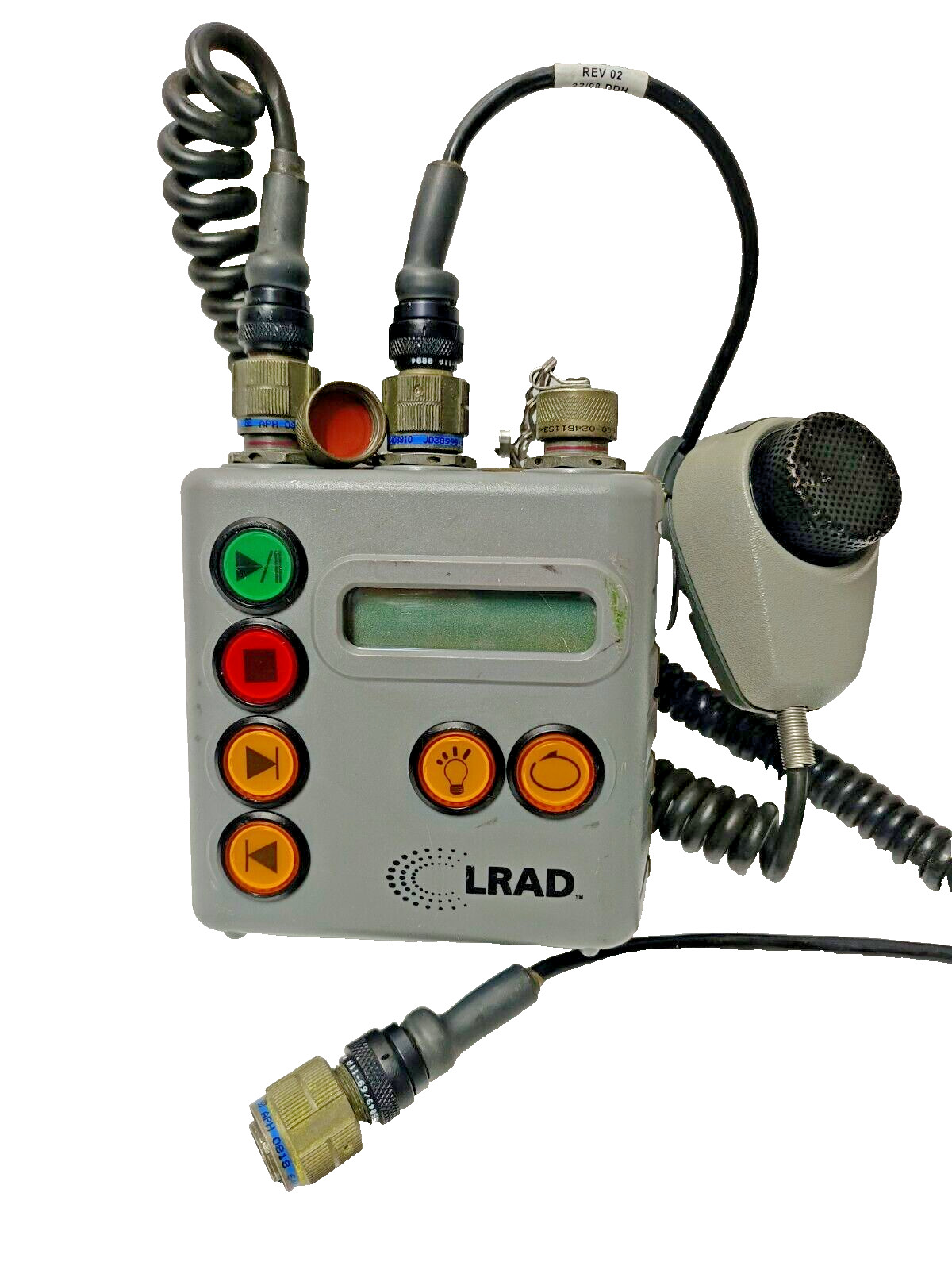LRAD Compact Controller 104801-00 R B - Handheld Communication Unit