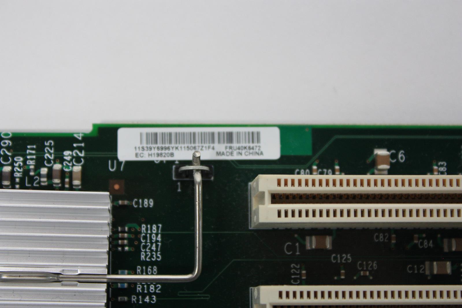 IBM X346 RISER CAGE W CARD 40K6472