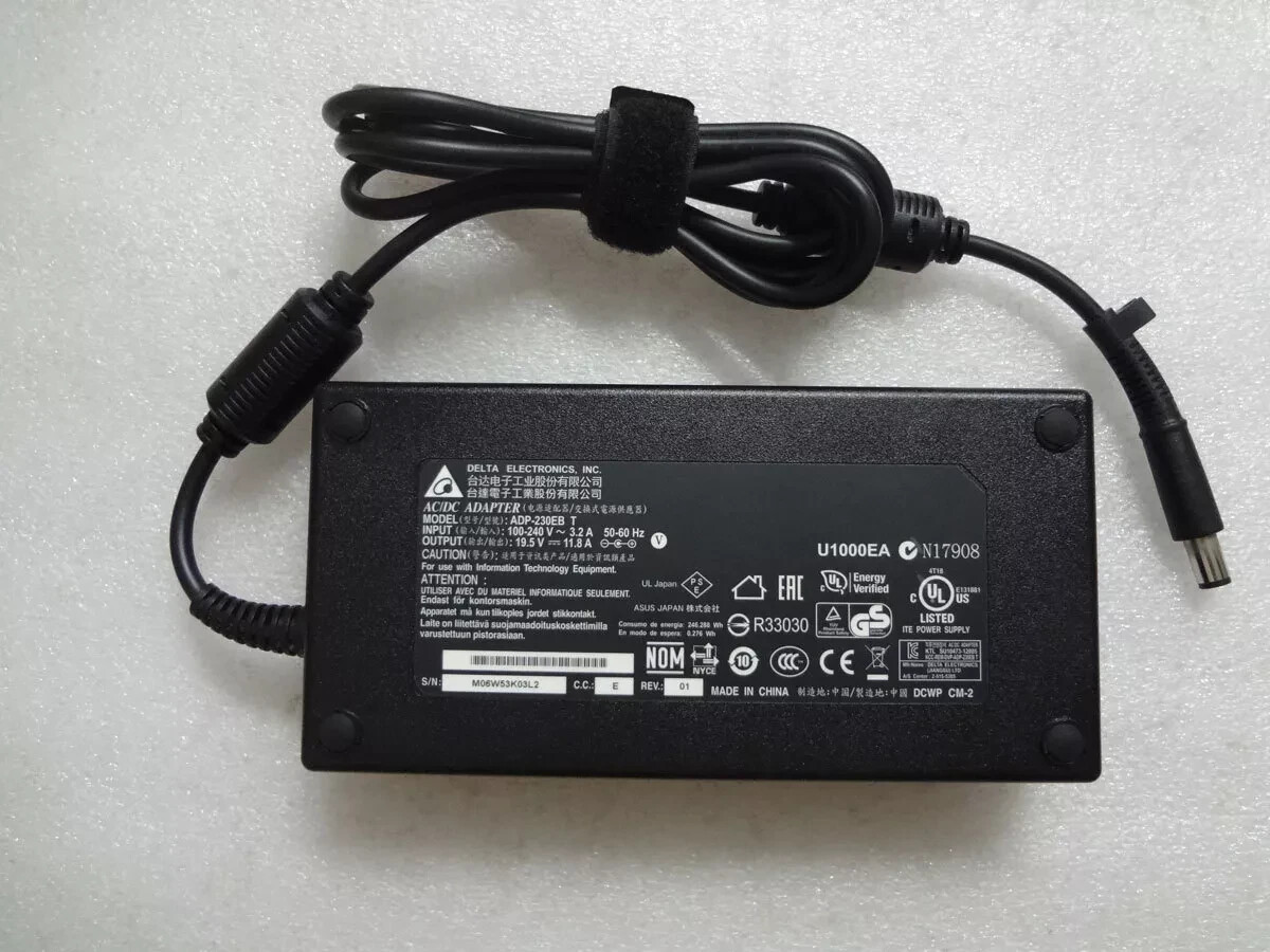 For MSI GE63 Raider MS-16P5 RGB 8RF-010US Delta 19.5V 11.8A 230W ADP-230EB T OEM