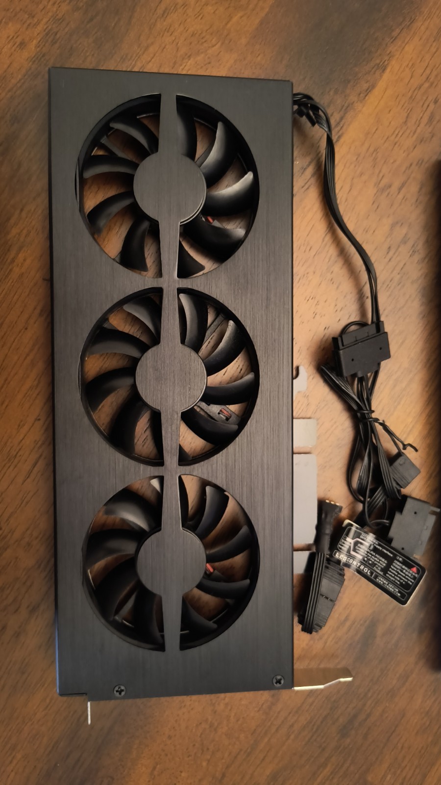 Jonsbo VF-1 Graphics Radiator GPU Cooling Fan RGB 3x80mm 12V for GPU
