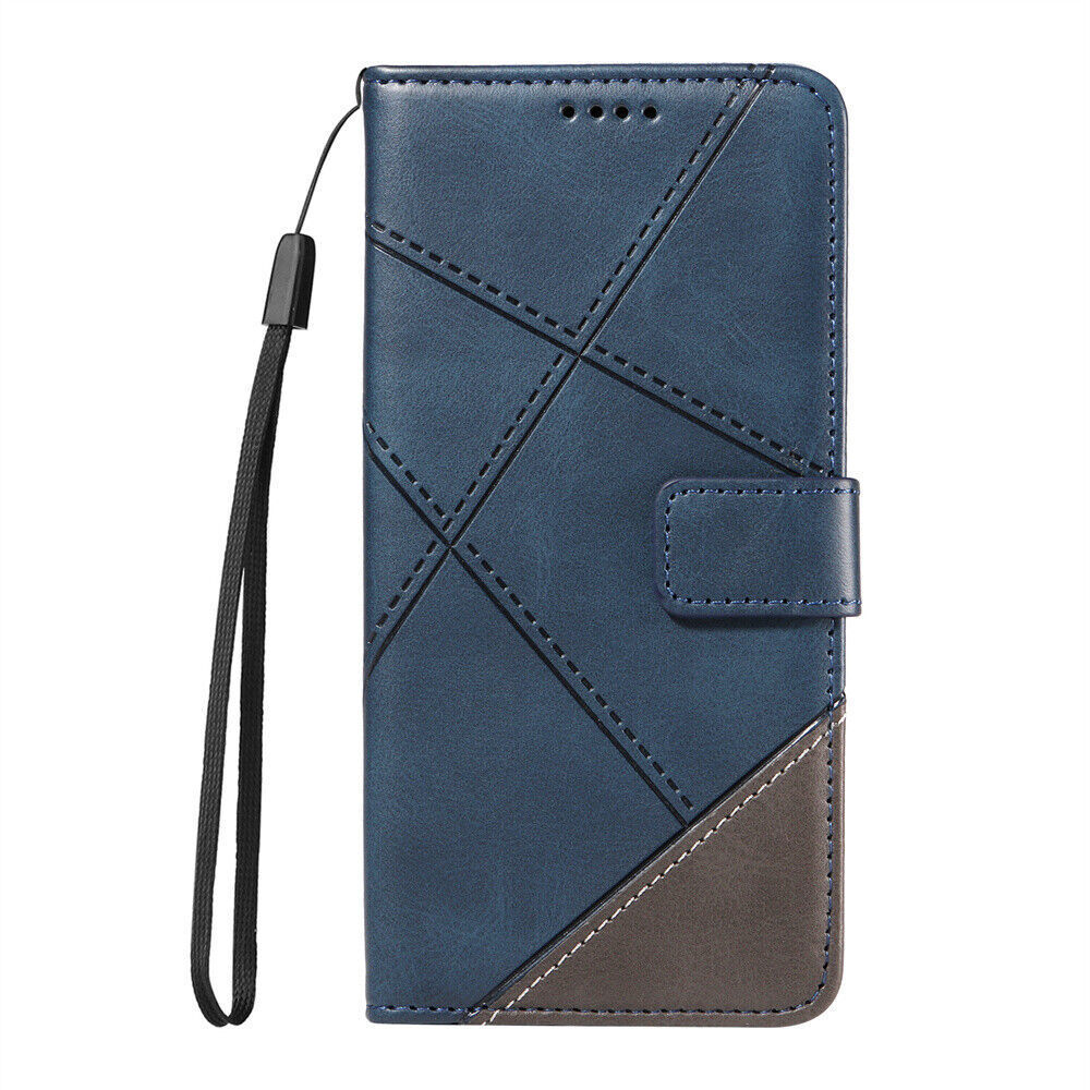 Flip Splice Leather Wallet Cover Case For S26 S25 S24 S23 A16 A36 A56 A05 A25