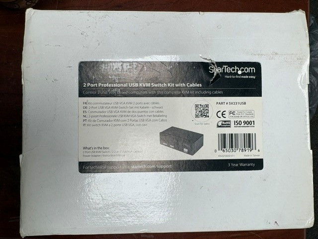 STARTECH.COM SV231USB / SV231USB (NEW IN BOX)