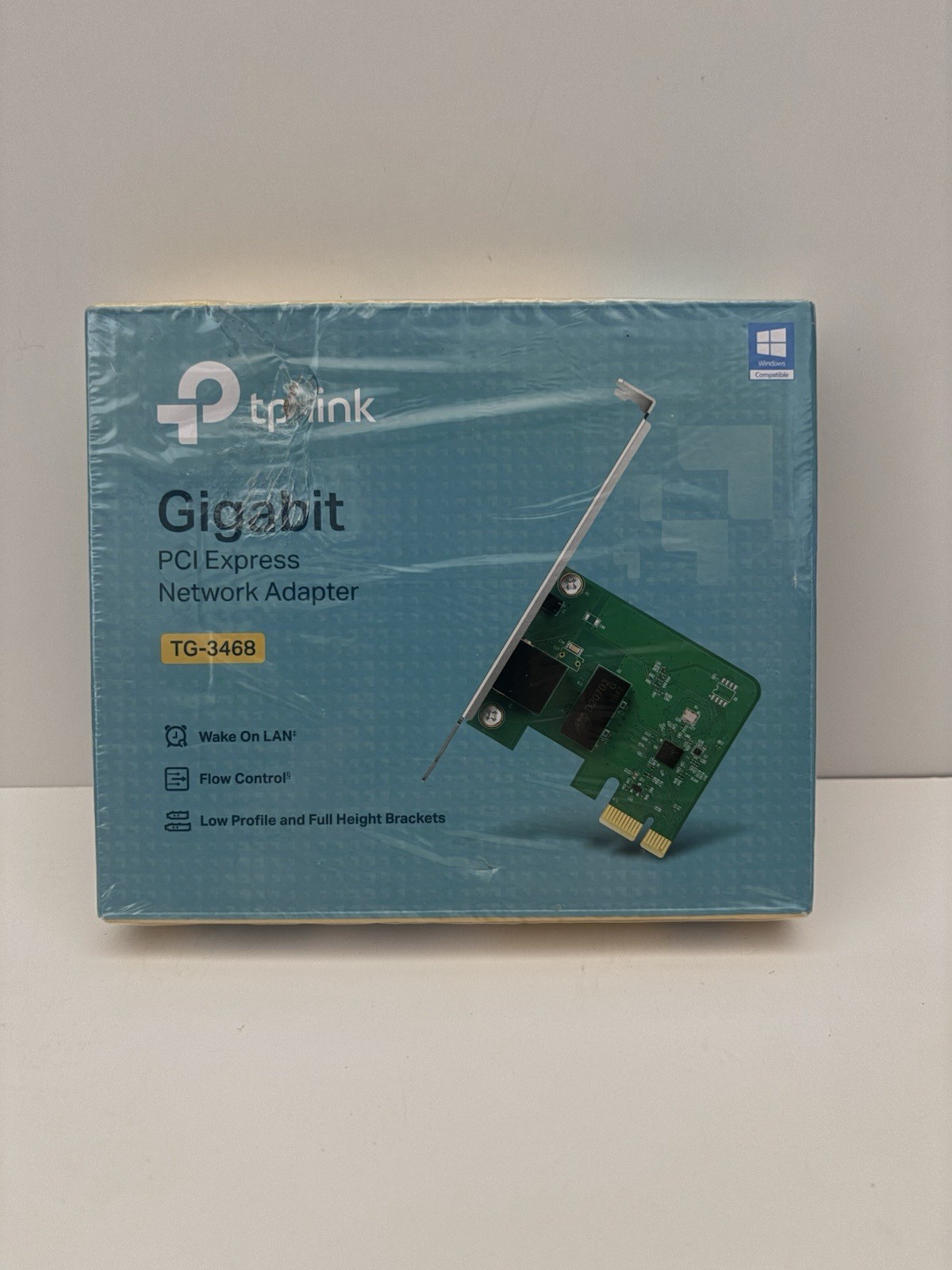 TP-Link TG-3468 Gigabit PCI Express Network Adapter New Factory Sealed