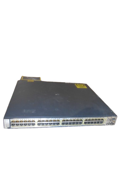 CISCO WS-C3750E-48PD-SF 48 Port Gigabit Layer 3 POE Switch 10Gbps Uplinks 3750E