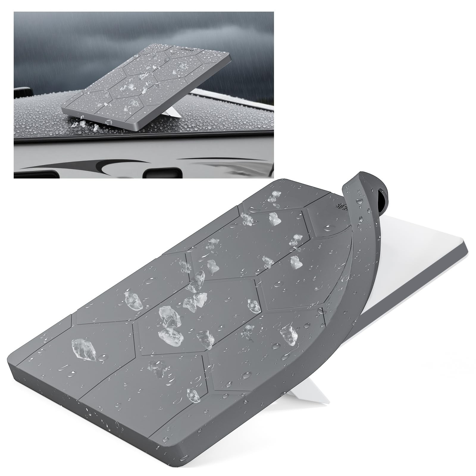 Starlink Mini Protective Cover Case, Hailproof Liquid Silicone Protective Cas...