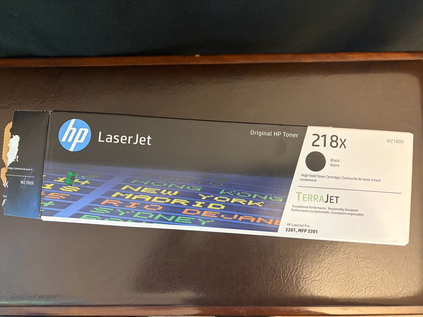 Genuine HP 218X High Yield Original LaserJet Toner Cartridge – Black Open Box