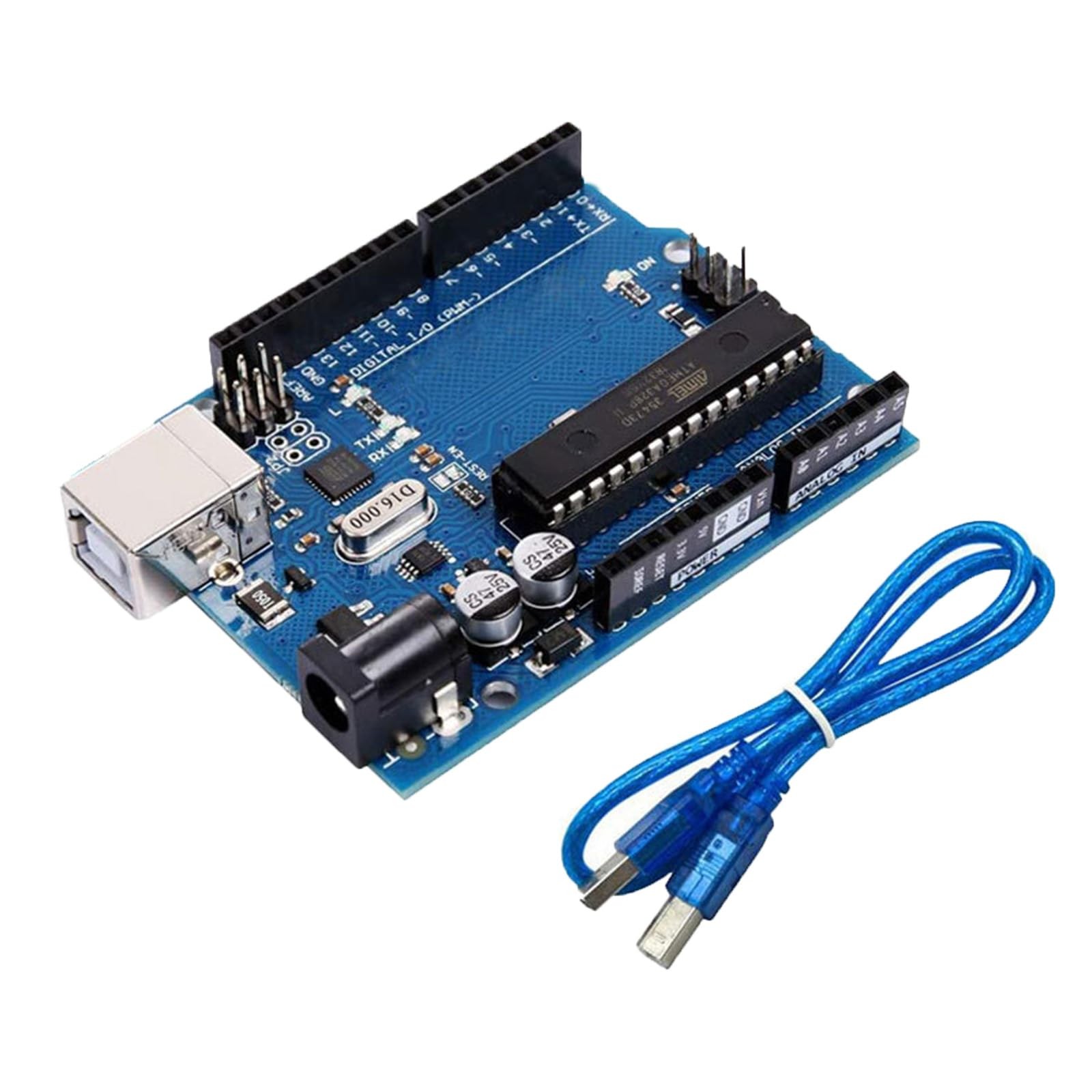 UNO R3 Board ATmega328P 16U2 Chip With USB Cable Compatible With Arduino IDE