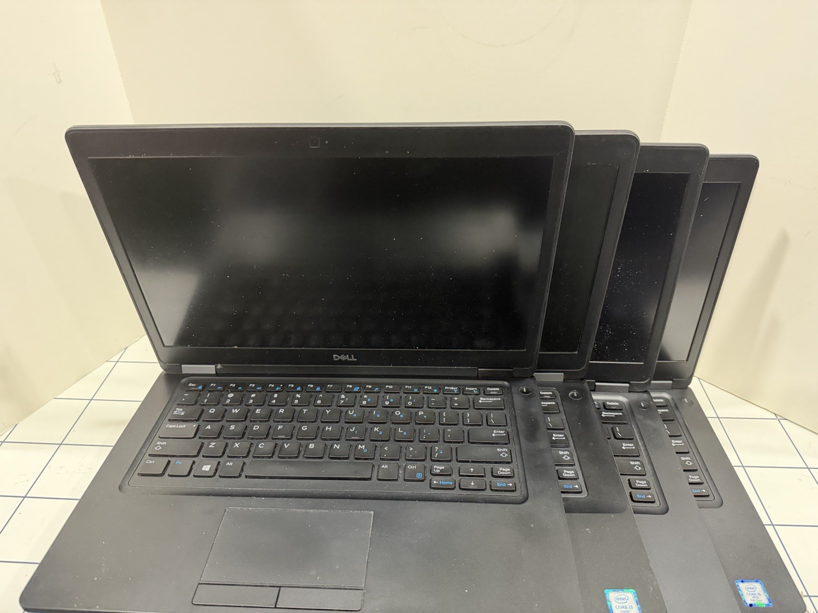 Lot 4x Dell Latitude No RAM No SSD ASIS
