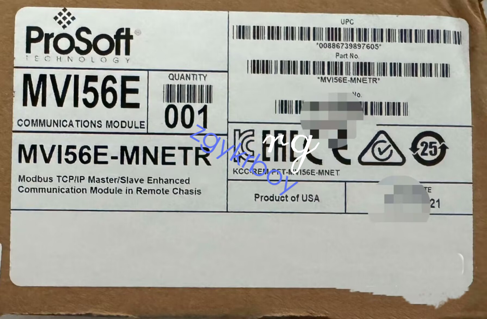 NEW MVI56E-MNETR communications module fast shipping