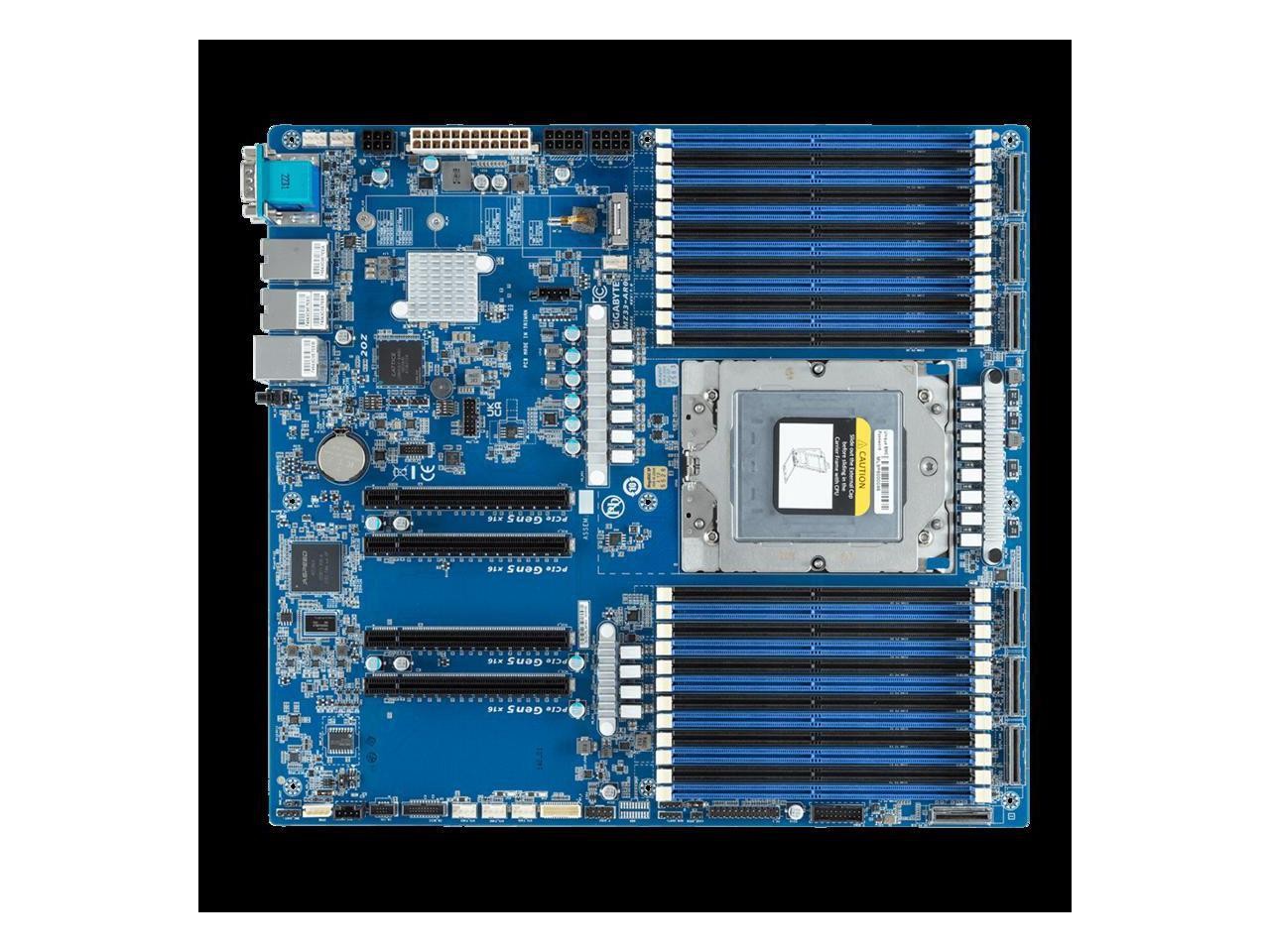 Gigabyte Technology MZ33AR0 E-ATX Server Motherboard for AMD EPYC 9004