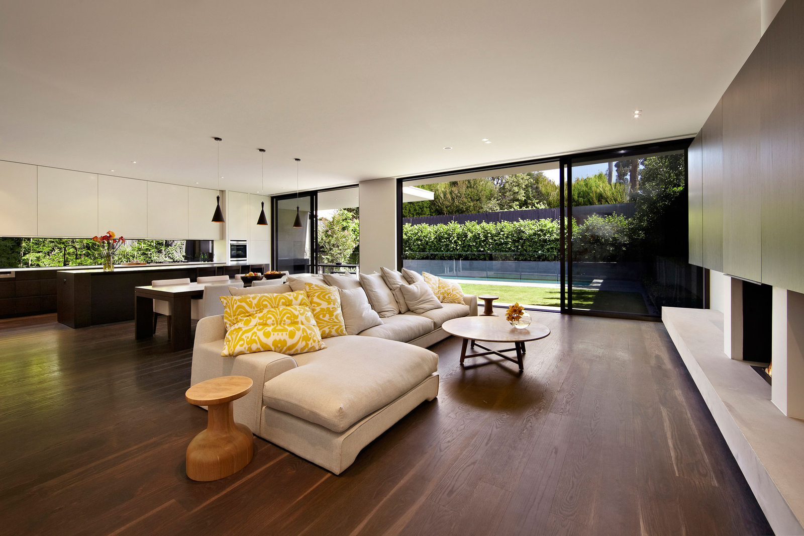 Landscape house modern interior design luxury Custom Gaming Mat Desk